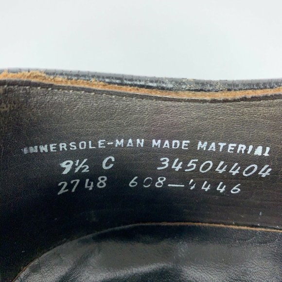 Vtg Shoe Classics JC Penney Shoes Men Sz 9.5 C main image 8